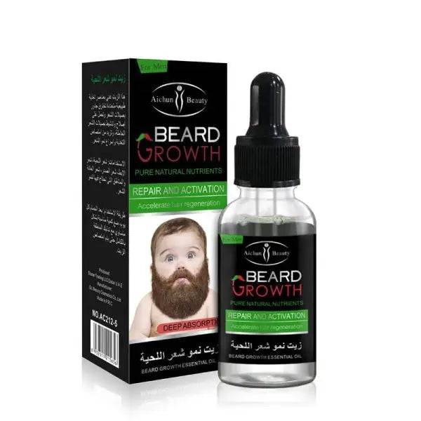 Beard Growth Oil - Aichun Beauty Organic Beard Oil 35ml