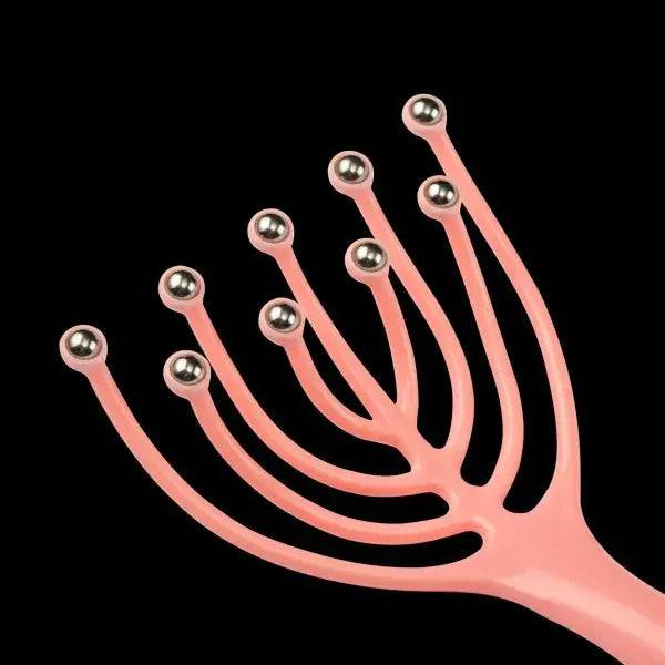 Head Massager – Handheld Scalp Comb with Exercise Balls for Stress Relief & Improved Circulation