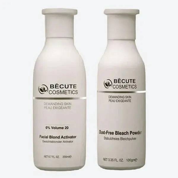 Becute Skin Polish makeup Kit – Bleach Powder & Facial Blonde Activator for a Smooth, Radiant Glow