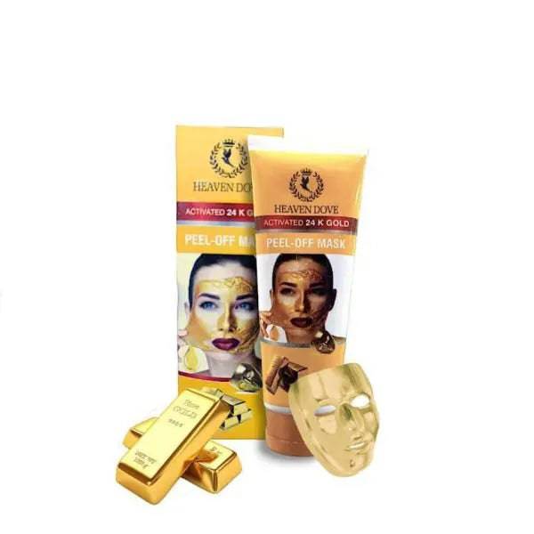 24K Gold peel -off Whitening face mask